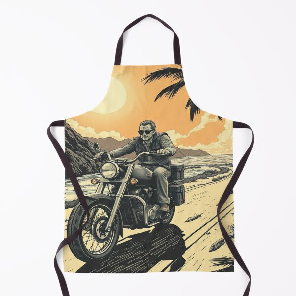 Item preview, Coastal Freedom Ride in Peter Max Sunset Vibes designed and sold by FotoworldEdel.