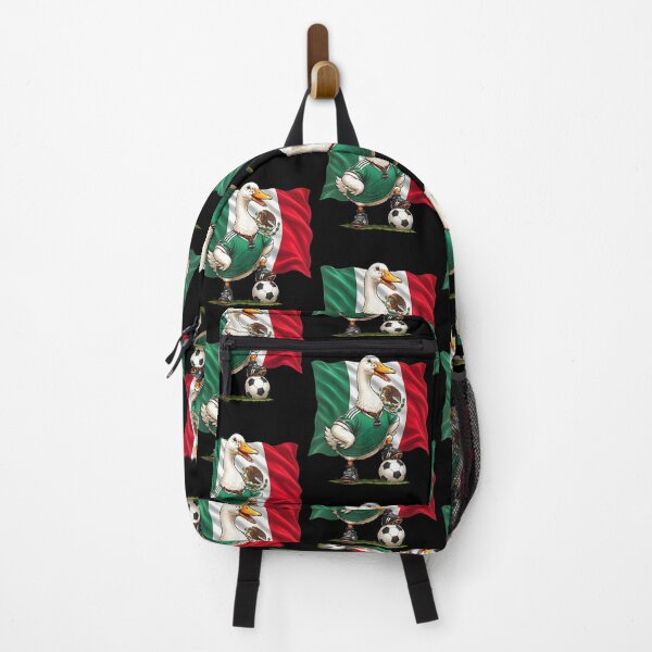 Item preview, Merlin The Duck Mexico Soccer Fan Funny Goose Mexican Flag Football designed and sold by kienoy.