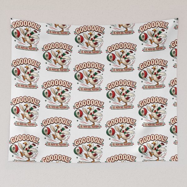 Item preview, Merlin The Duck Mexico Gooool El Pato Del Partido Funny Football designed and sold by kienoy.