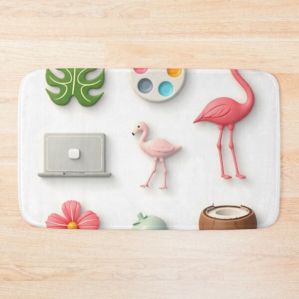 Item preview, Tropical Summer Vibe 3D Elements designed and sold by Luna-Flow.