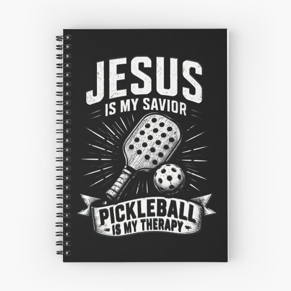 Item preview, Jesus is My Savior Pickleball is My Therapy Christian designed and sold by OlakunleOloroz.