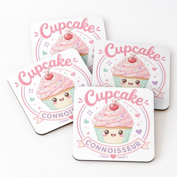 Item preview, Cupcake Connoisseur | Funny Cupcake Lover & Baking Shirt designed and sold by rushaib.