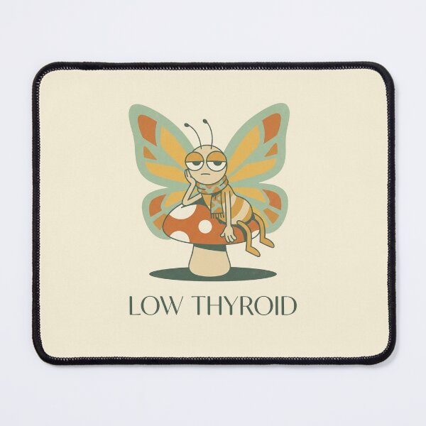 Item preview, Funny Vintage Low Thyroid Chronic Fatigue Pop Art designed and sold by DuckOddity.