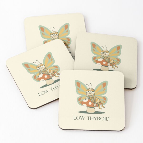 Item preview, Funny Vintage Low Thyroid Chronic Fatigue Pop Art designed and sold by DuckOddity.