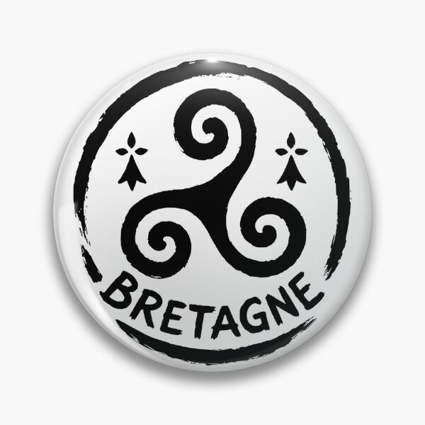 Item preview, Bretagne Triskelion Celtic Heritage Symbol designed and sold by AntiqueImages.