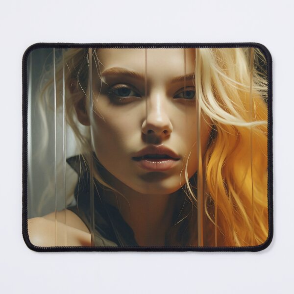 Item preview, Ethereal Blonde Fashion Portrait with Motion Blur designed and sold by ToxicInkArt.