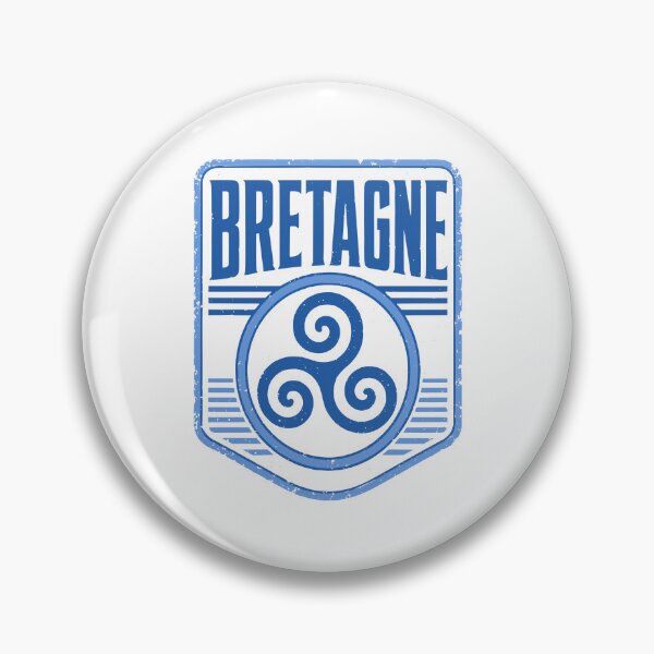 Item preview, Bretagne Triskelion Vintage Celtic Symbol designed and sold by AntiqueImages.