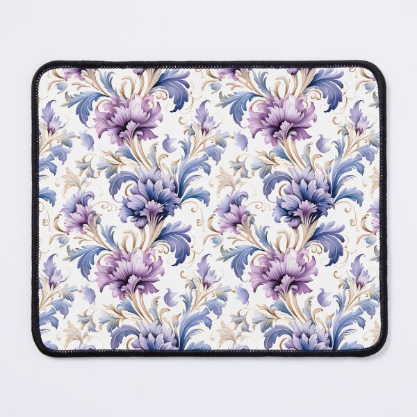 Item preview, Baroque Floral Tile Print designed and sold by *~*MagicCorner*~*.