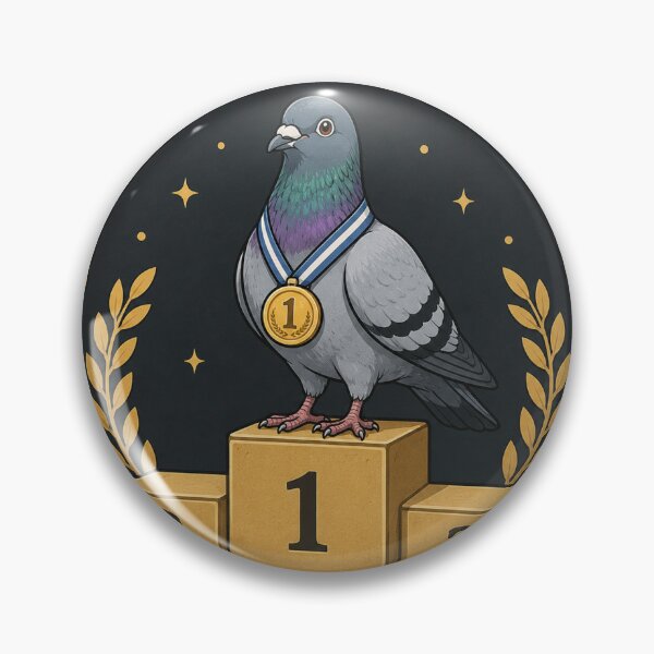 Item preview, Underestimated Champion Pigeon designed and sold by InkPixell.