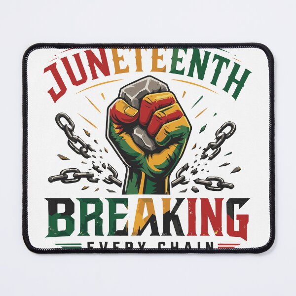 Item preview, Juneteenth Breaking Every Chain T-Shirt Design | Vintage Freedom Graphic by UCP Studio designed and sold by ucpstudio.