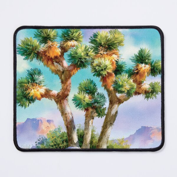 Item preview, Joshua Tree Watercolor Desert Landscape designed and sold by MargaretWiktor.