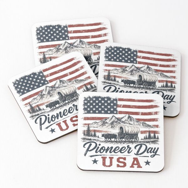 Item preview, Pioneer Day USA Flag Wagon designed and sold by Sovereign Supply Co..