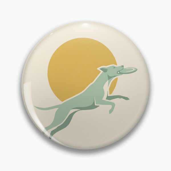 Item preview, Vintage Frisbee Dog Minimalist Retro Sports Poster designed and sold by DuckOddity.