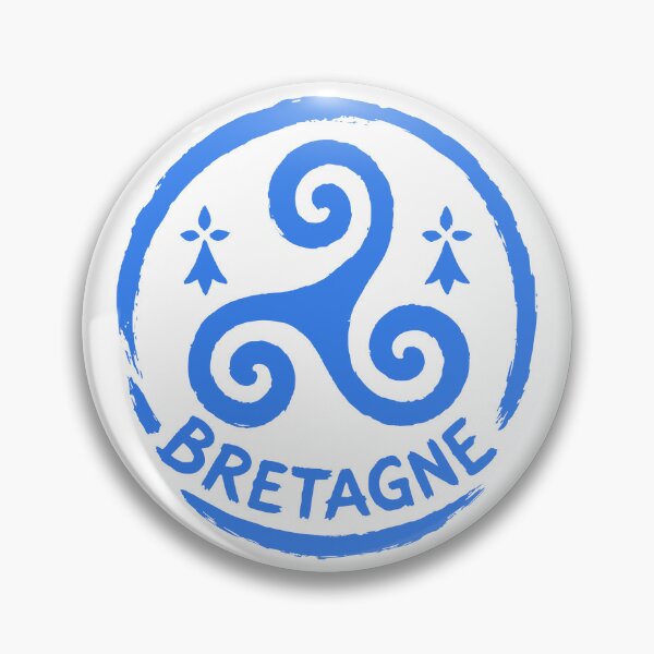 Item preview, Bretagne Triskelion Celtic Breton Heritage designed and sold by AntiqueImages.