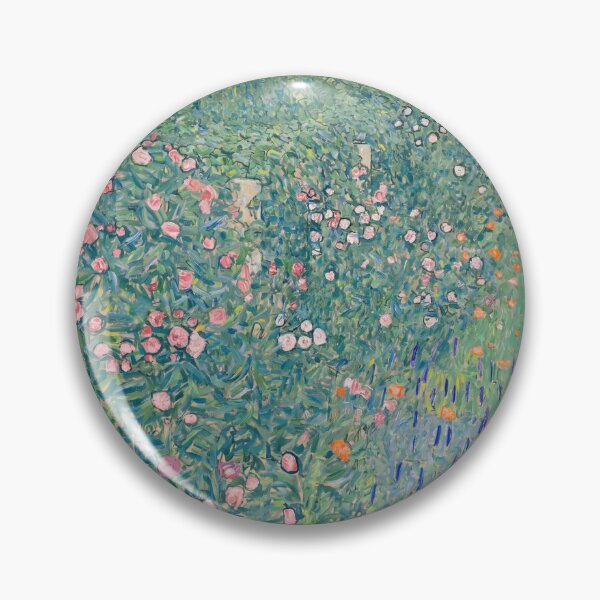 Item preview, Italian Garden With Pink Roses designed and sold by artofuniverse.