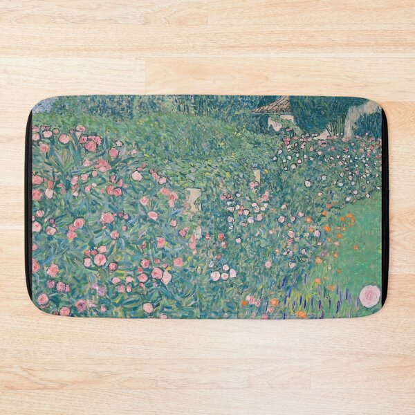 Item preview, Italian Garden With Pink Roses designed and sold by artofuniverse.