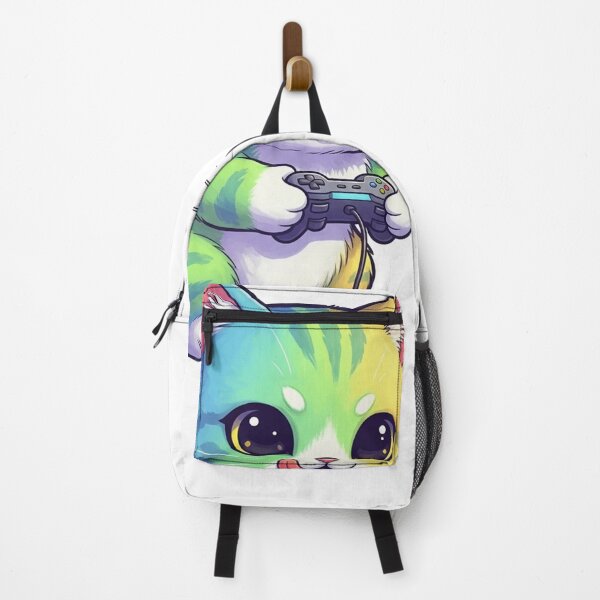 Item preview, Cute kitten playing video games designed and sold by D4NC1G3R.
