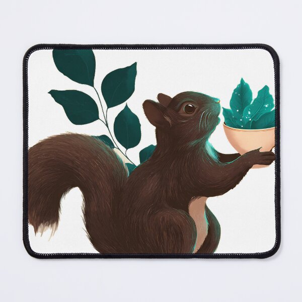 Item preview, Tea Reader Squirrel Cup designed and sold by IllumeInk.