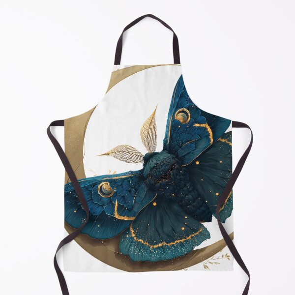 Item preview, Celestial Moth Crescent designed and sold by IllumeInk.