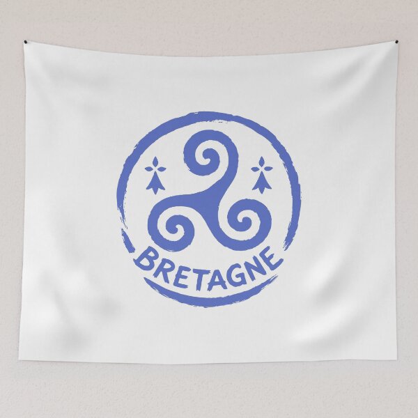 Item preview, Bretagne Triskelion Breton Celtic Symbol France designed and sold by AntiqueImages.