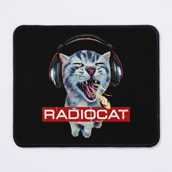 Item preview, Radiocat - Radiohead Parody Cat - Radiohead Band designed and sold by AnnieAmalu.