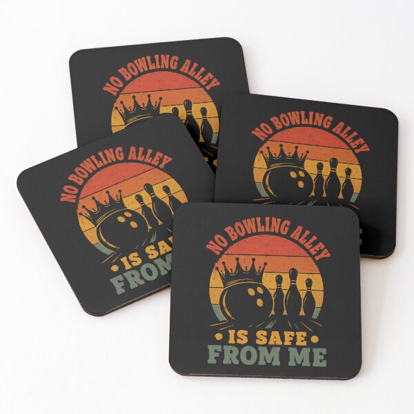 Item preview, No Bowling Alley Is Safe From Me Bowling Enthusiast Bowler Gift designed and sold by RetroMini2026.