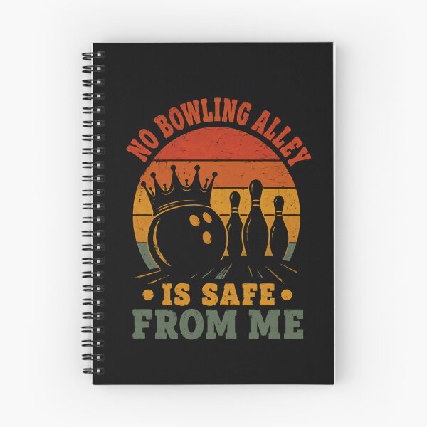 Item preview, No Bowling Alley Is Safe From Me Bowling Enthusiast Bowler Gift designed and sold by RetroMini2026.