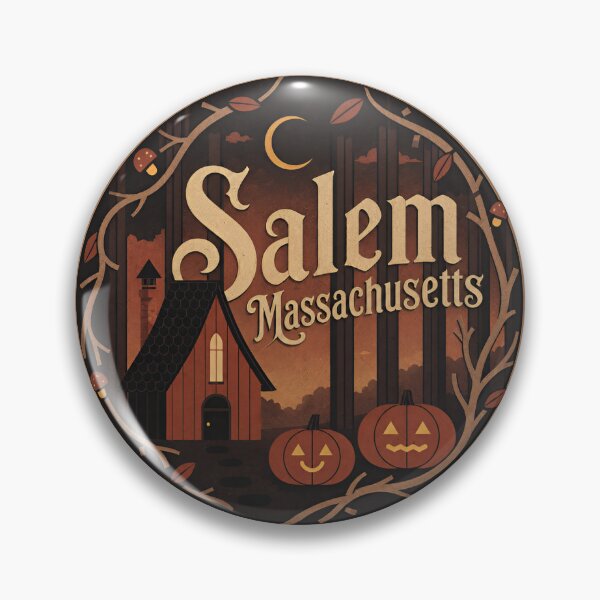Item preview, Salem Massachusetts designed and sold by Broken Antler Designs .
