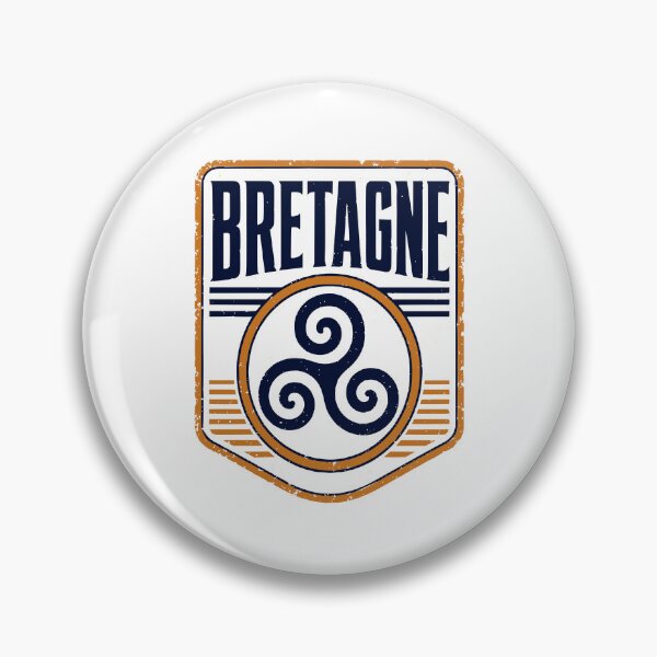 Item preview, Bretagne Triskelion Celtic Heritage Emblem designed and sold by AntiqueImages.
