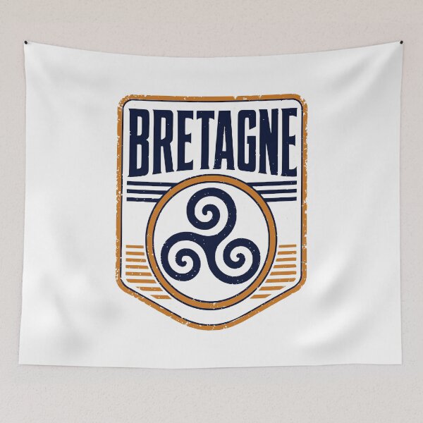 Item preview, Bretagne Triskelion Celtic Heritage Emblem designed and sold by AntiqueImages.