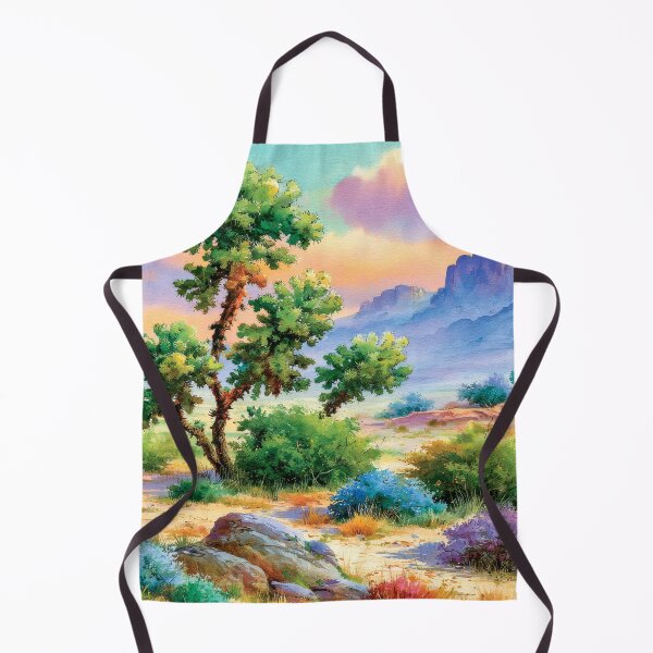 Item preview, Southwestern Watercolor Desert Landscape designed and sold by MargaretWiktor.