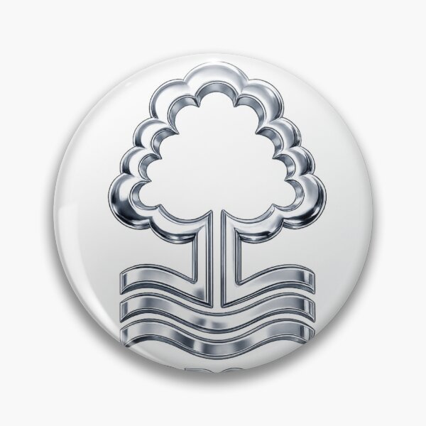 Item preview, Nottingham Forest Chrome Logo designed and sold by JC's Cards & More.