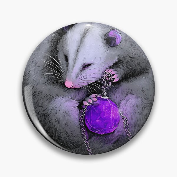 Item preview, Pendulum Opossum Mystic designed and sold by IllumeInk.