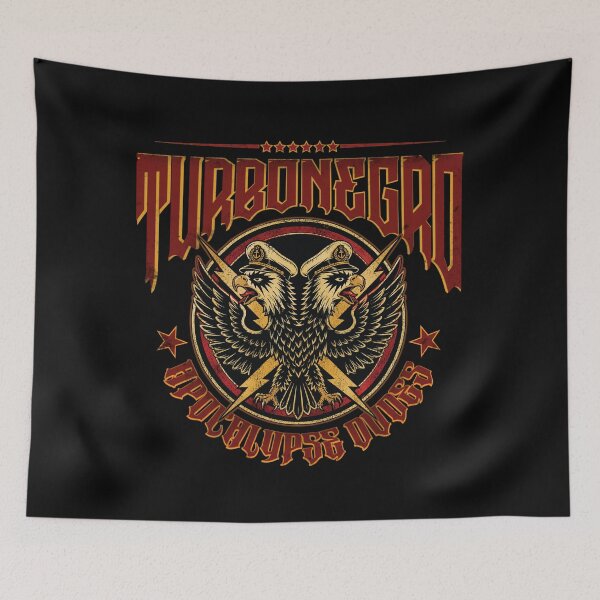 Item preview, Turbonegro twoheaded t shirt 3 designed and sold by Simbera.