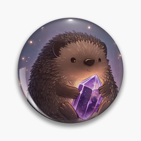 Item preview, Tarot Card Hedgehog Moon designed and sold by IllumeInk.