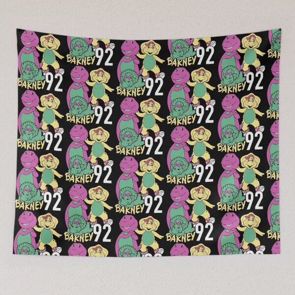 Item preview, Barney 92 Vintage Cartoon Parody Funny 90s Nostalgia designed and sold by kienoy.