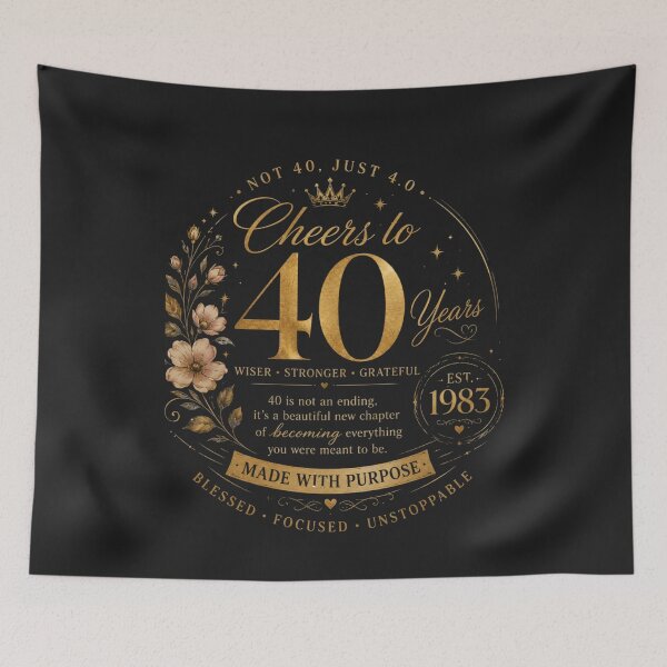 Item preview, 40TH BIRTHDAY designed and sold by GrumpyGrans3.
