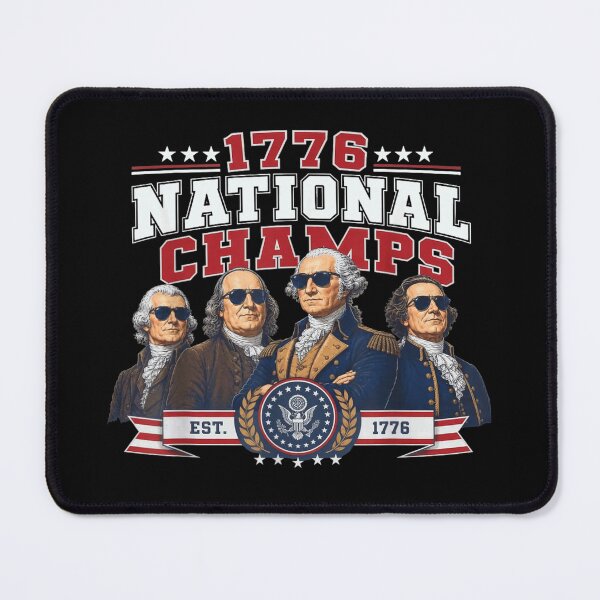Item preview, 1776 National Champs Founding Fathers Sunglasses Cool George Washington Patriotic Shirt designed and sold by NgumohaLanke.