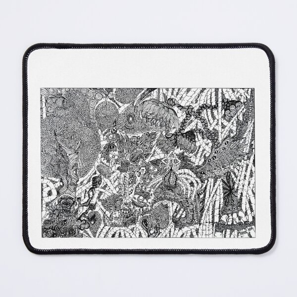 Item preview, The Watching Forest Dark Fantasy Pen Drawing. designed and sold by MayReePeBa.