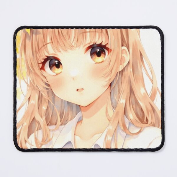 Item preview, Cute autumn anime girl golden leaves  designed and sold by NNCollection.