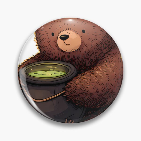 Item preview, Cauldron Bear Star Potion designed and sold by IllumeInk.