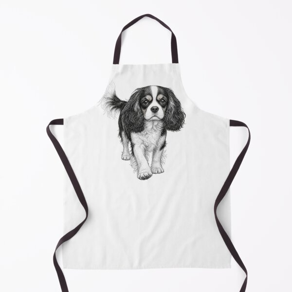 Item preview, Cavalier King Charles Spaniel Dog Art designed and sold by AntiqueImages.