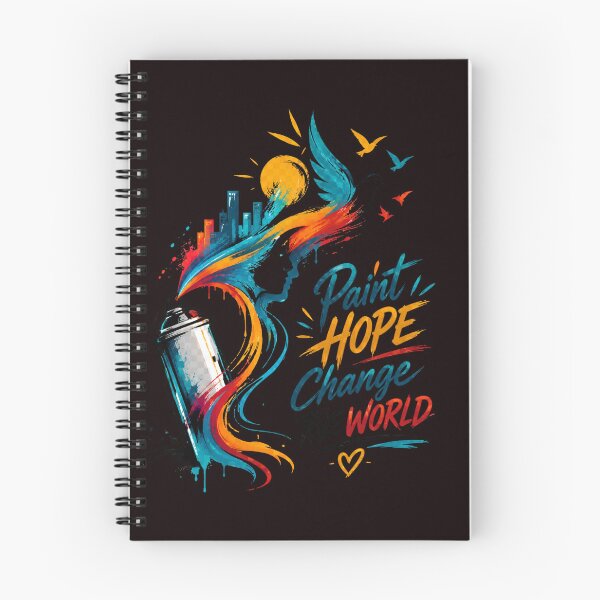 Item preview, Paint Hope. Change the World. – Inspirational Mural Artist Design designed and sold by Tadeusz1.