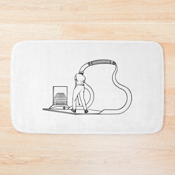 Item preview, Golfer swing the ball  designed and sold by midsketcher.