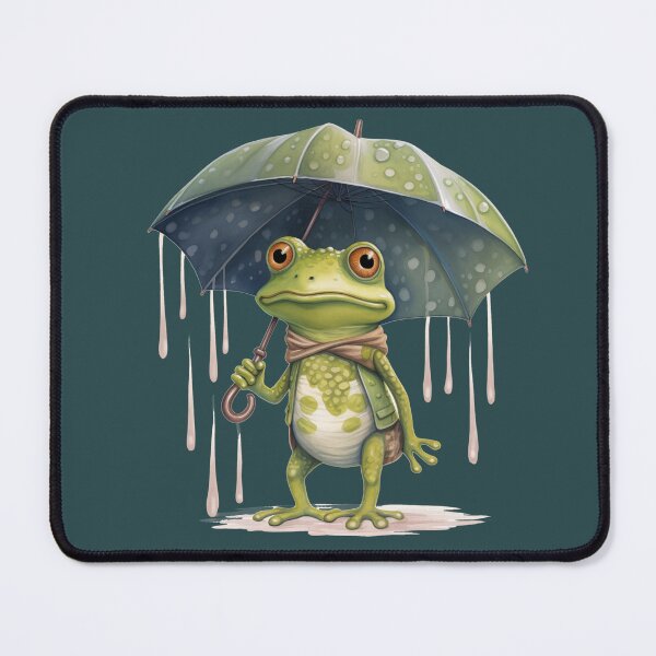 Item preview, Frog with umbrella designed and sold by *~*MagicCorner*~*.