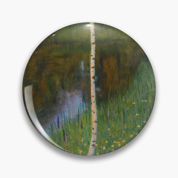 Item preview, Birch Trees by Tranquil Pond Meadowv designed and sold by artofuniverse.
