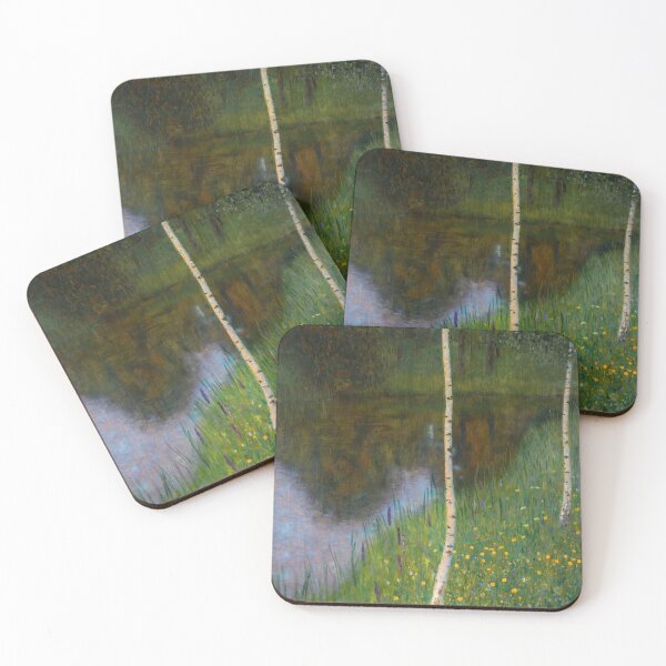 Item preview, Birch Trees by Tranquil Pond Meadowv designed and sold by artofuniverse.