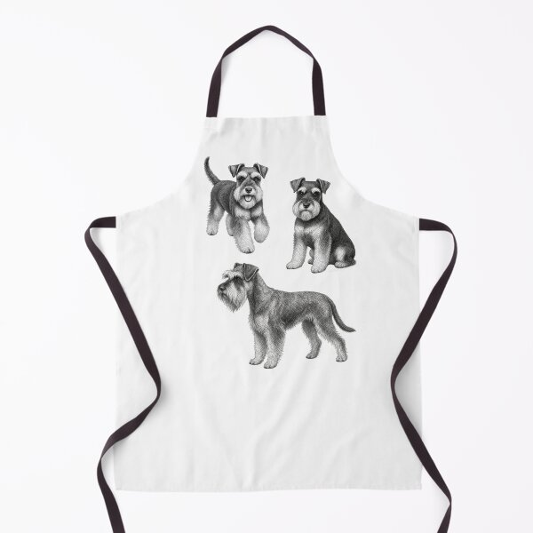 Item preview, Miniature Schnauzer Dog Sketch Art Lover designed and sold by AntiqueImages.