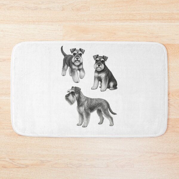 Item preview, Miniature Schnauzer Dog Sketch Art Lover designed and sold by AntiqueImages.