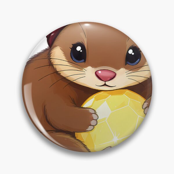 Item preview, Turban Weasel Psychic Ball designed and sold by IllumeInk.